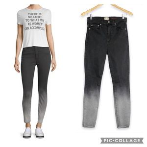 Alice+Olivia AO.LA Dip Ombré Gradient Jeans